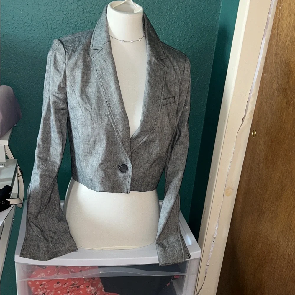 Anthropologie Cropped Blazer - Picture 1 of 5